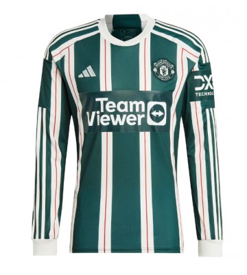 Maillot de foot Manchester United Extérieur 2023-24 Manche Longue